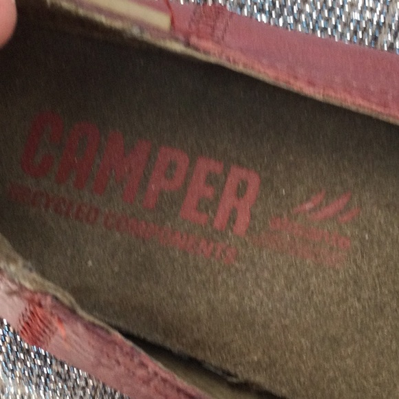 Camper woman’s size 8 burgandy 👞 shoes - Picture 5 of 6